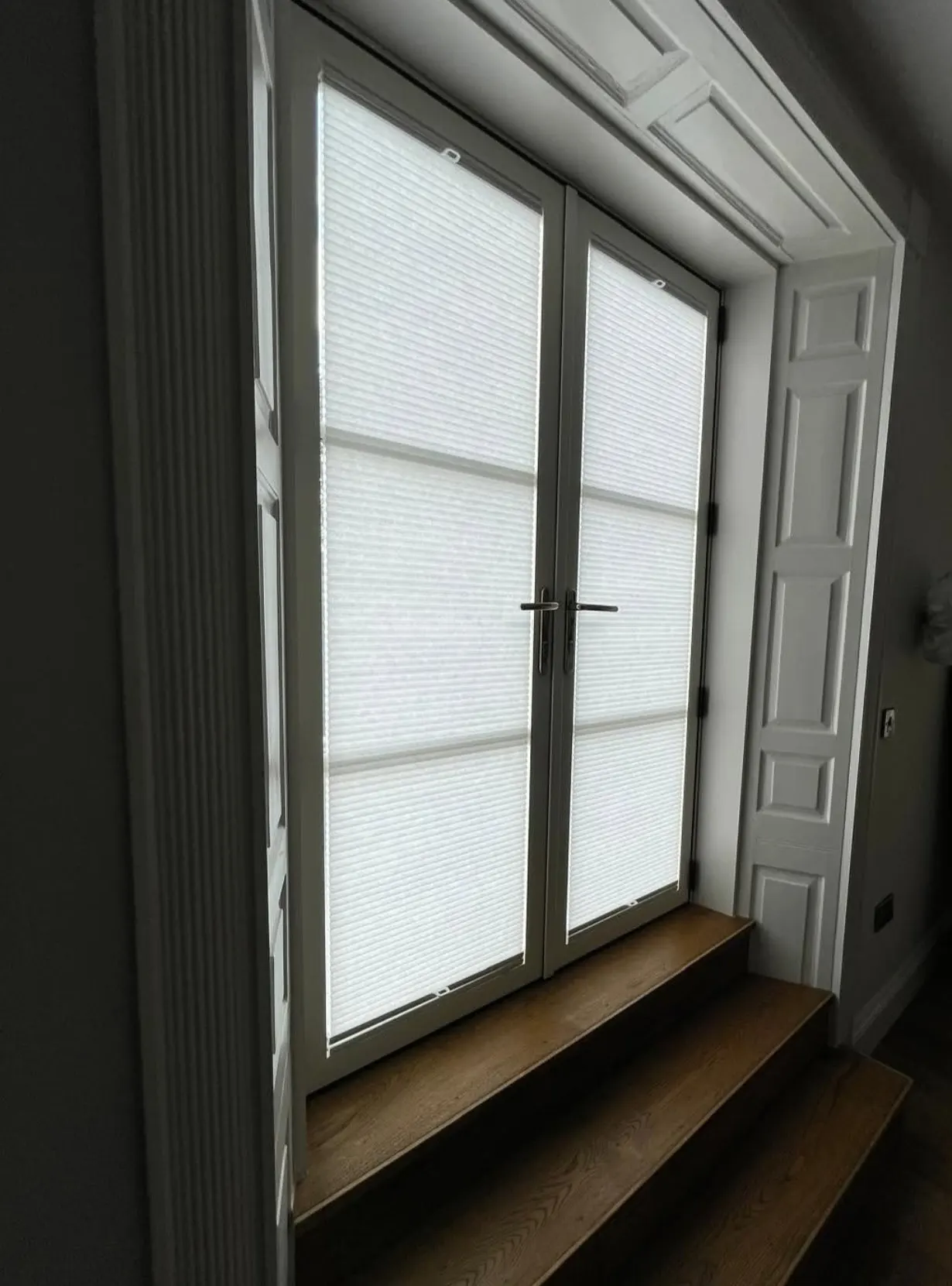 Pleated blind fitted to a window – Perry Barr Blinds
